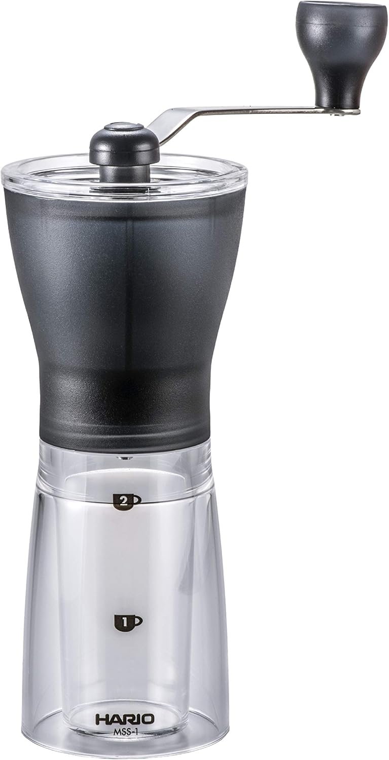 Hario Mini Mill Slim Plus (MSS-1B) : notre avis sur ce moulin à café manuel compact et abordable