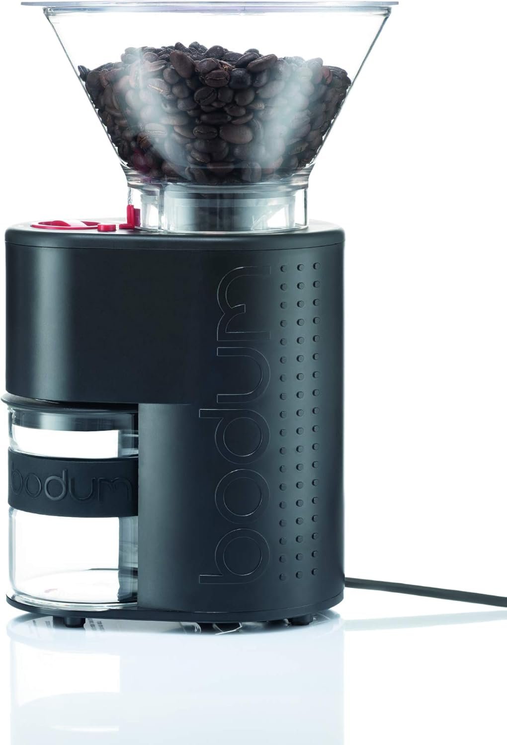 Bodum Bistro 10903 : moulin à café électrique simple et pratique pour débuter avec le café en grains