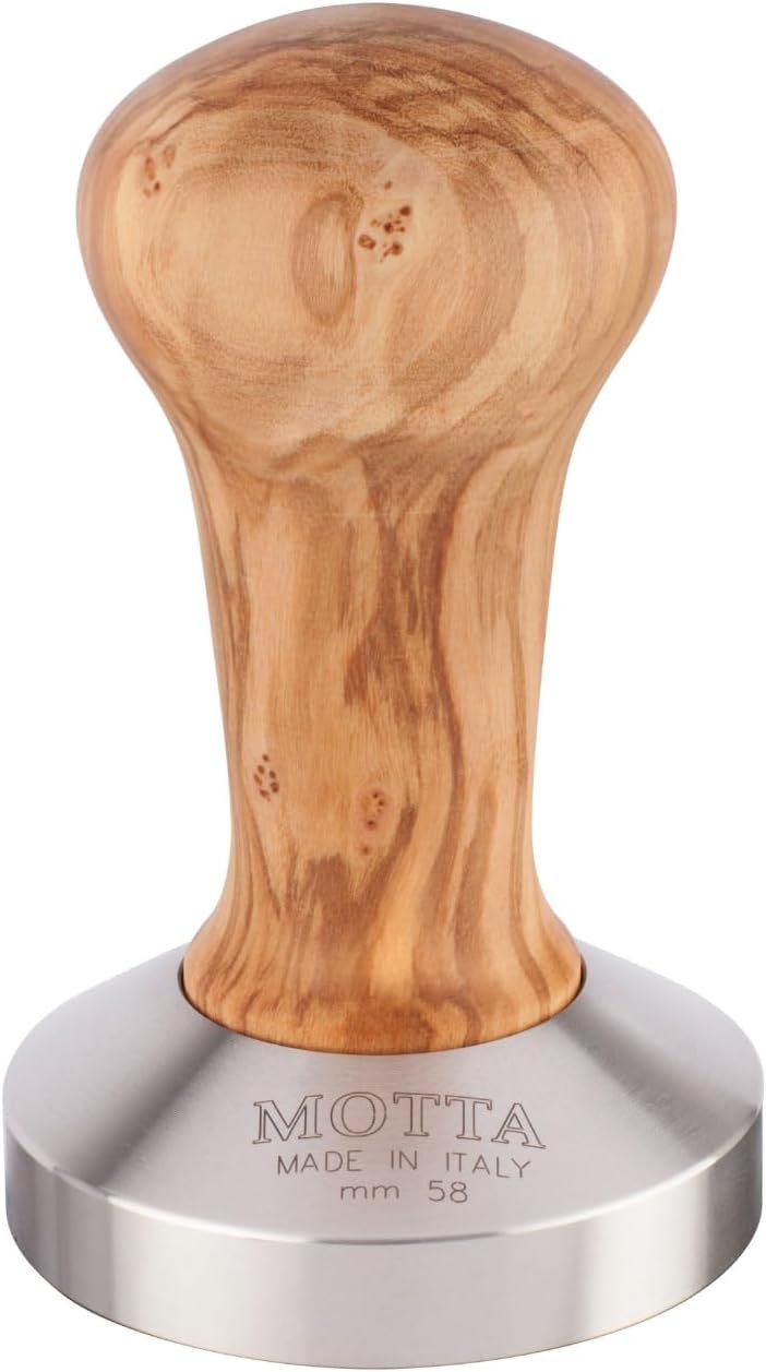 Motta Tamper 58 mm : un pilier fiable pour tasser vos espressos comme un barista