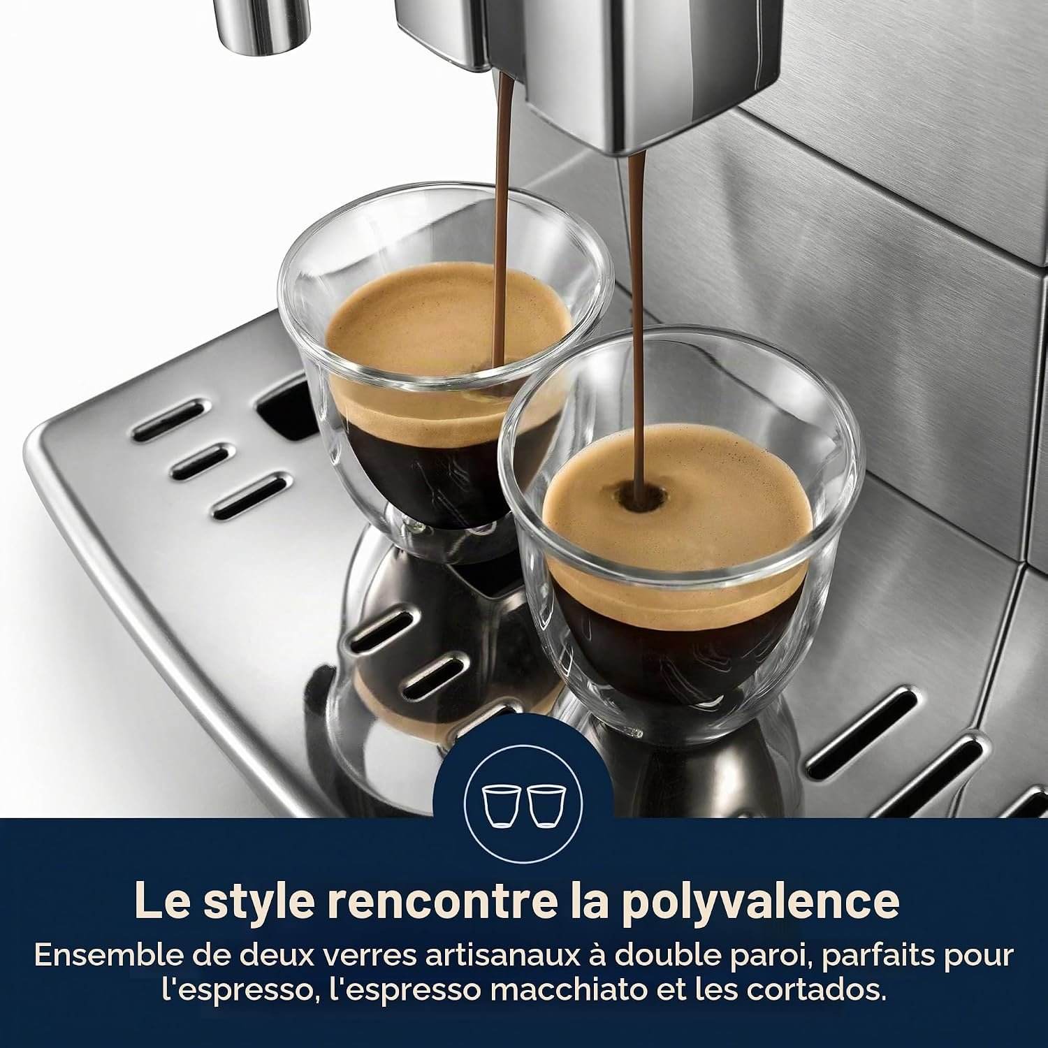 De'Longhi Verres Espresso Double Paroi – Lot : Avis, usage au quotidien et conseils pour sublimer votre coin café