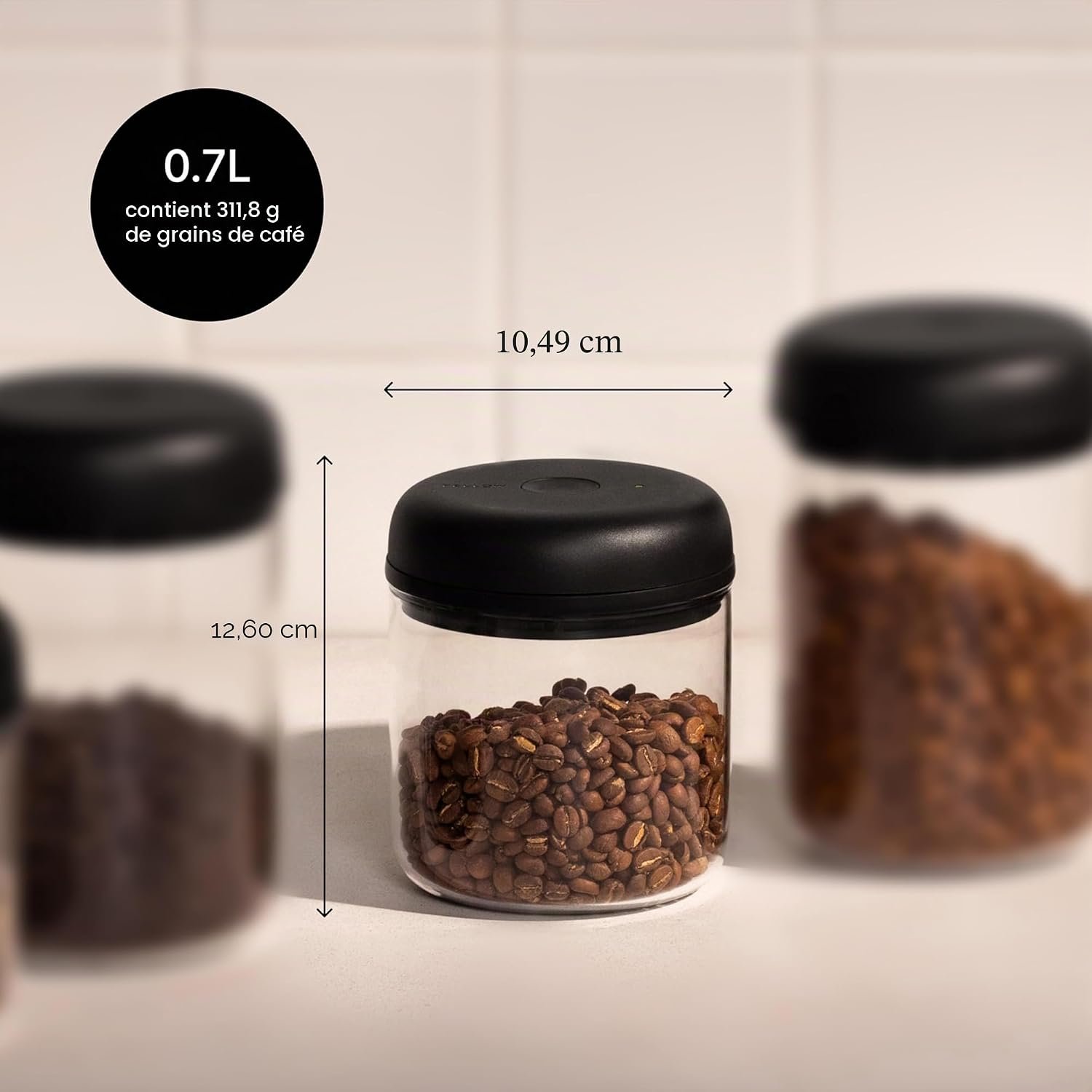 Fellow Atmos Vacuum Canister : mise sous vide simple pour garder vos grains de café frais plus longtemps